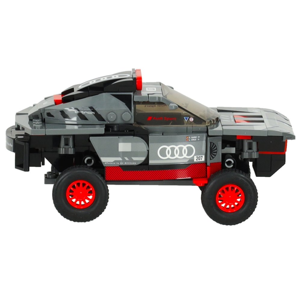 Building Block Set, Car Model Audi RS Q e-tron (1:30), 376 pcs. (1)