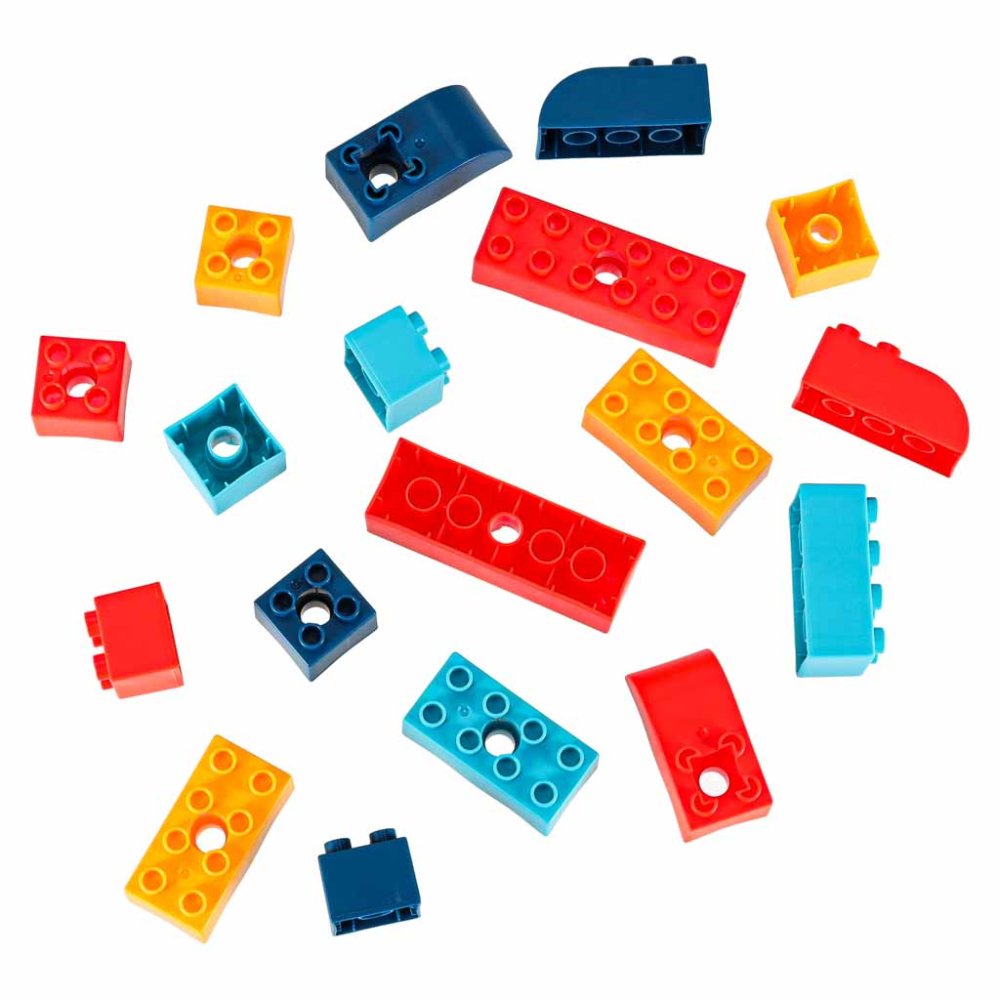 Motorized Building Blocks STEM Construction Toy for Kids 116 Piece Engineering Kit (2)