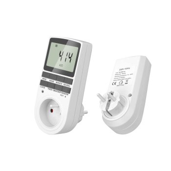 LTC Socket with Digital Timer for Turning On / Off Electrical Appliances Programmable Time Controller