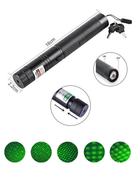 Green Laser Pointer + Battery Charger (1)