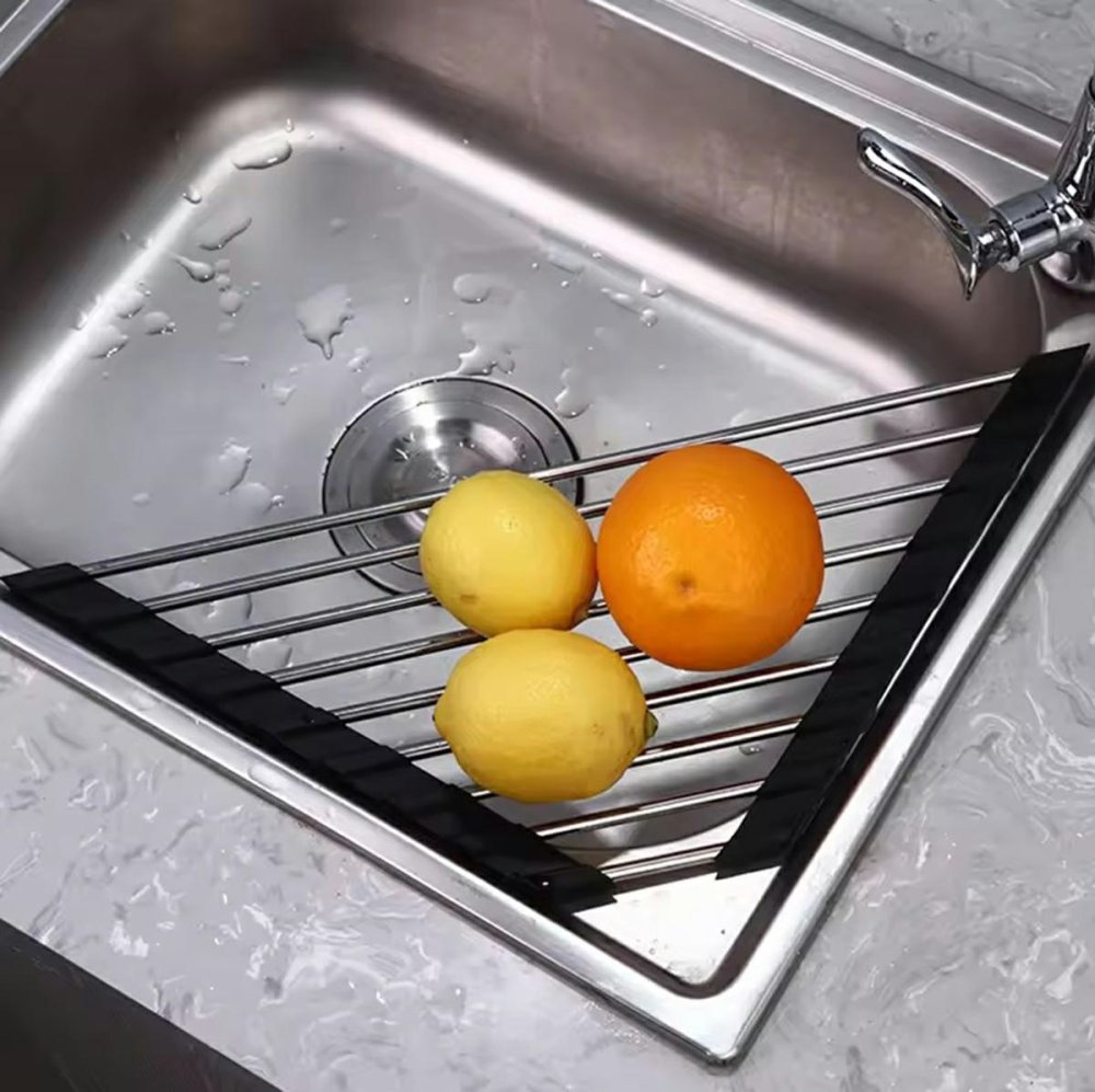 Triangular Drainer Dish Dryer Rack Shelf (0)
