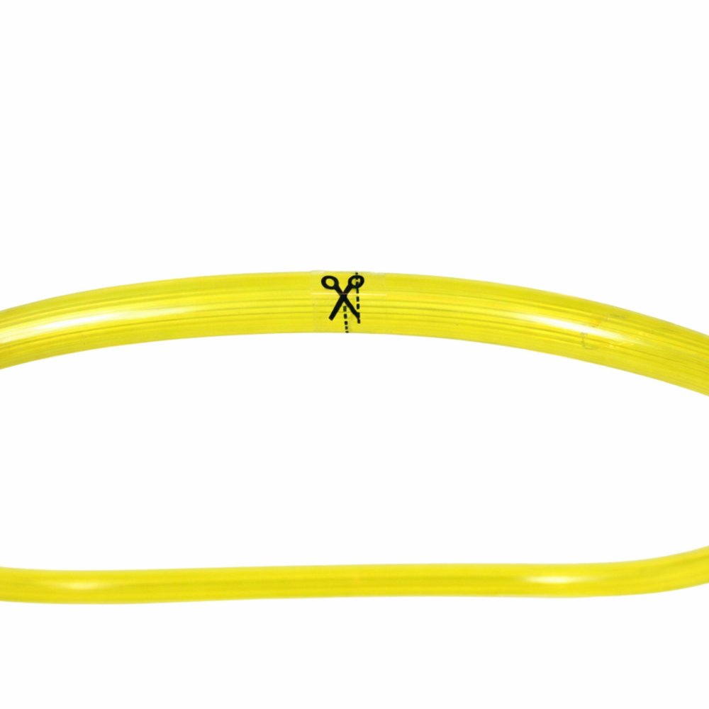 LED Light Up Dog Collar, Adjustable, Yellow (0)