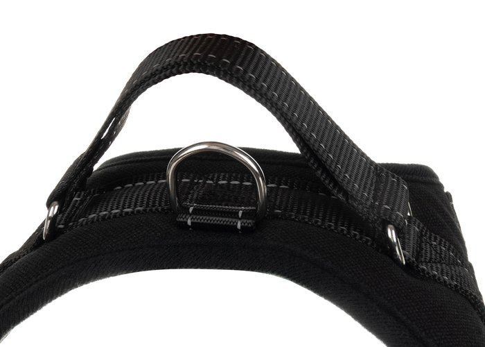 Adjustable No-Choke Dog Harness L with Control Handle (2)