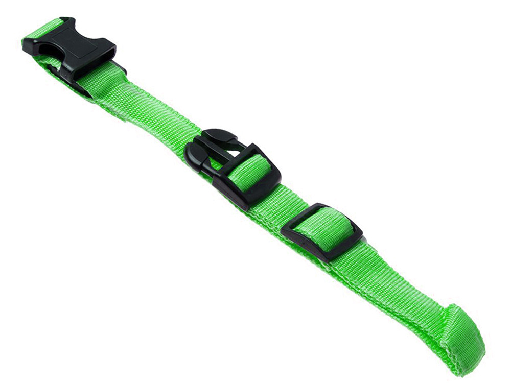 Adjustable Light Up LED Dog and Cat Collar, up to 59 cm, Green (3)