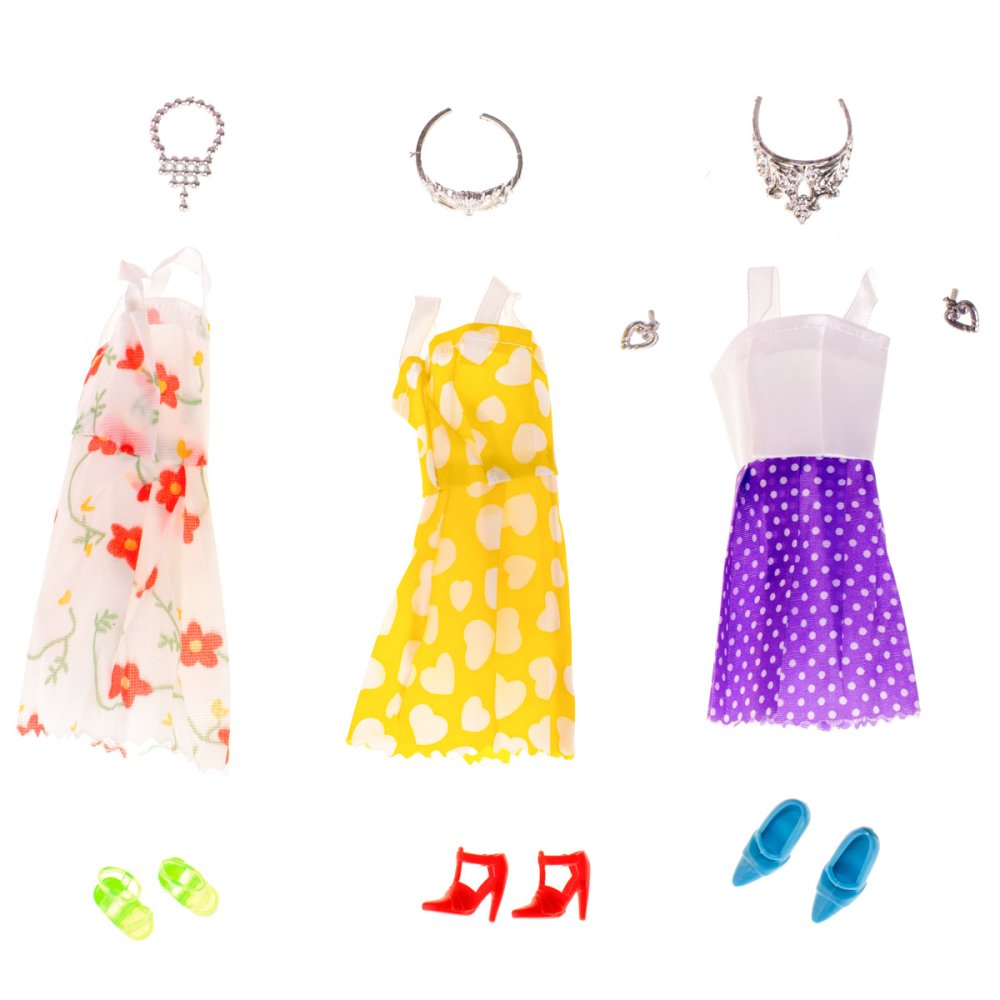 Dolls Clothes Shoes Accessories Set 43 pcs. (2)