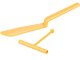 Pancake Spatula with Roller, Nylon