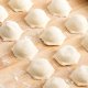 Dumpling Mold, 19 Holes, White, Plastic