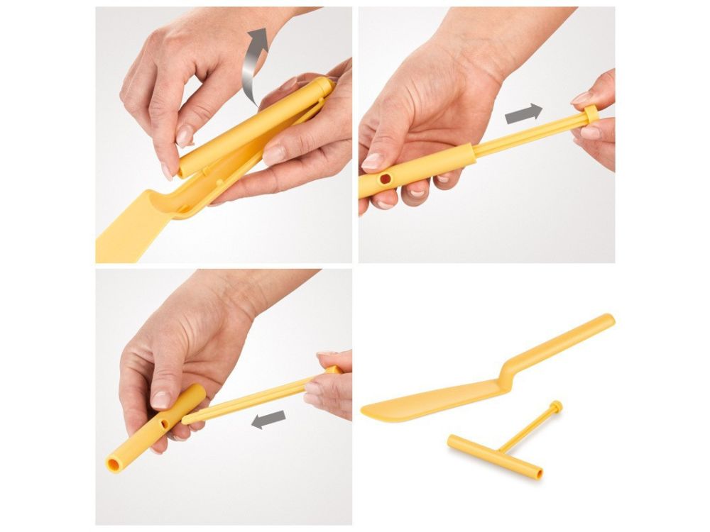 Pancake Spatula with Roller, Nylon (1)