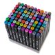 Double-Sided Alcohol Markers in Case 80 pcs + Stand