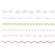 Pattern Marker Pens for Journaling and Crafts, Set of 6