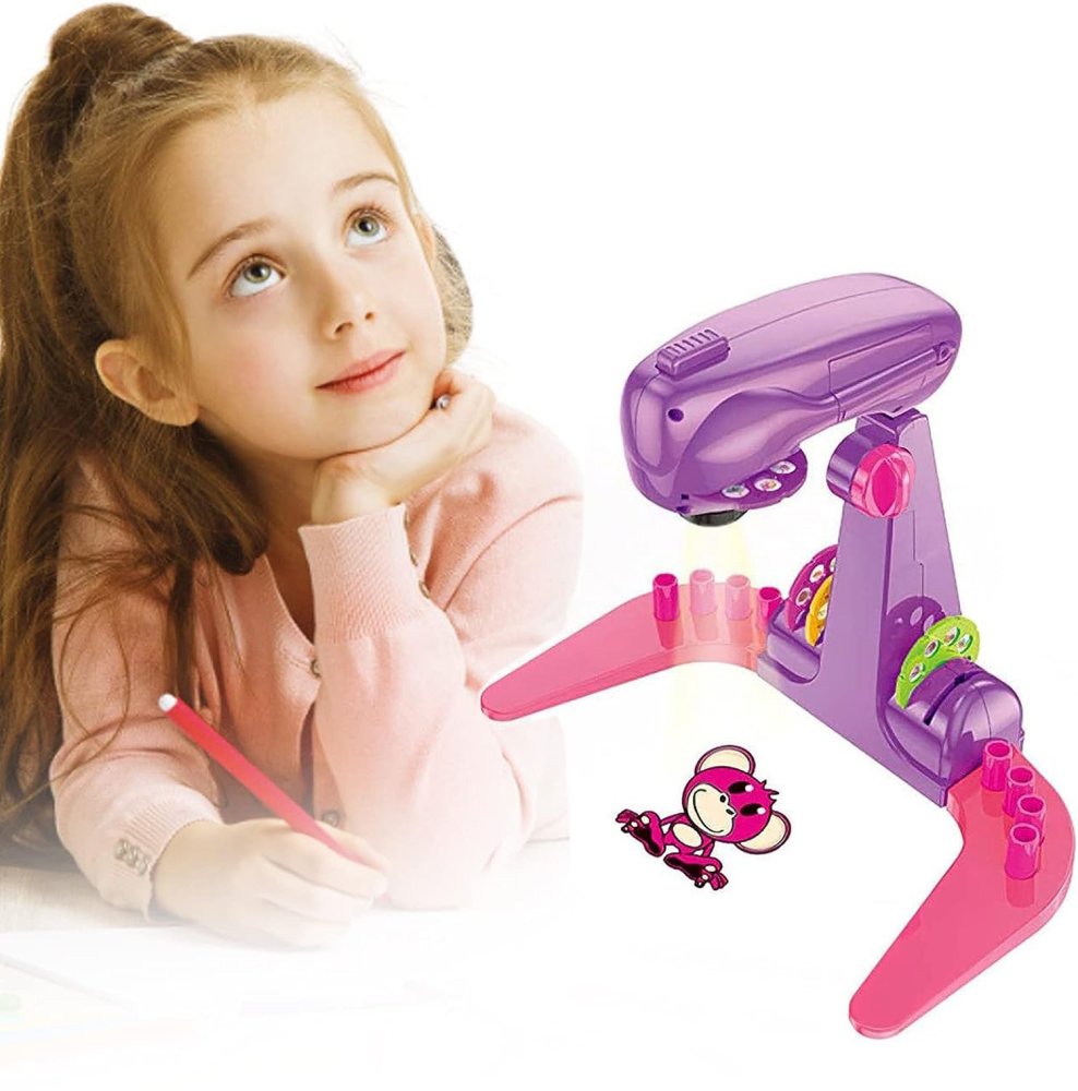 Kids Art Projector for Tracing and Drawing with Slides (2)