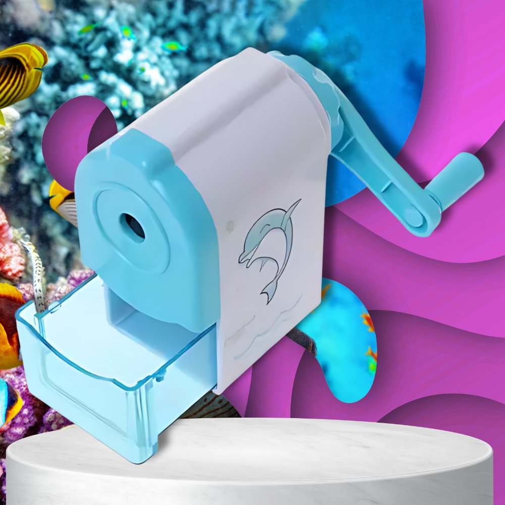 Manual Mechanical Pencil Sharpener Nicekids, Blue (8)