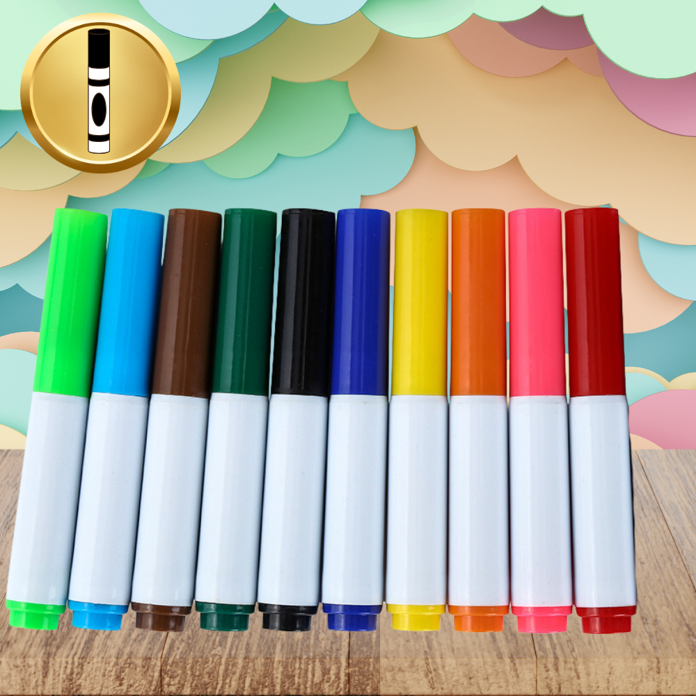 Foldable Cardboard Coloring Playhouse for Kids with Markers (2)