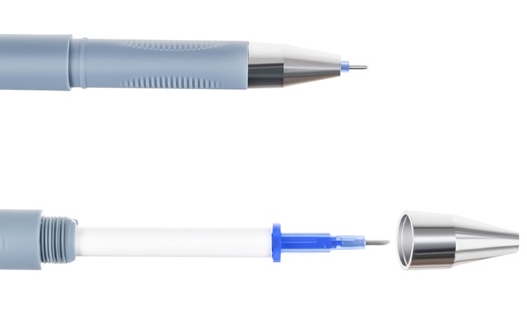 Set of 4 Erasable Pens, Animals (8)