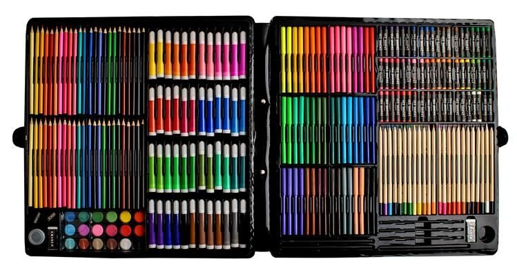 Art Set Kit for Painting with Suitcase, 288 pcs. (1)