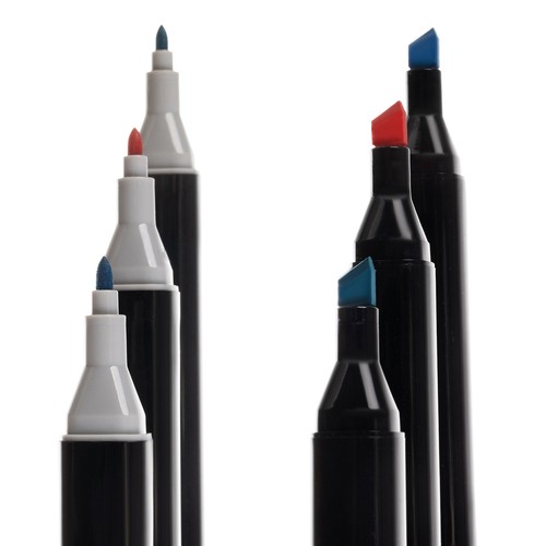 Double-Sided Markers Maaleo 24101, Set of 168 Pcs (13)