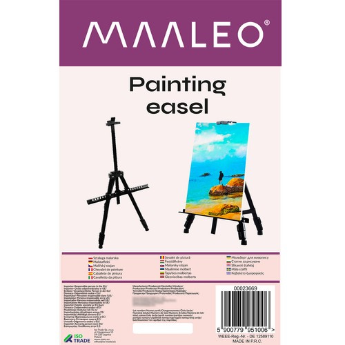 Artists Easel Stand for Painting Drowing and Display with Case (0)