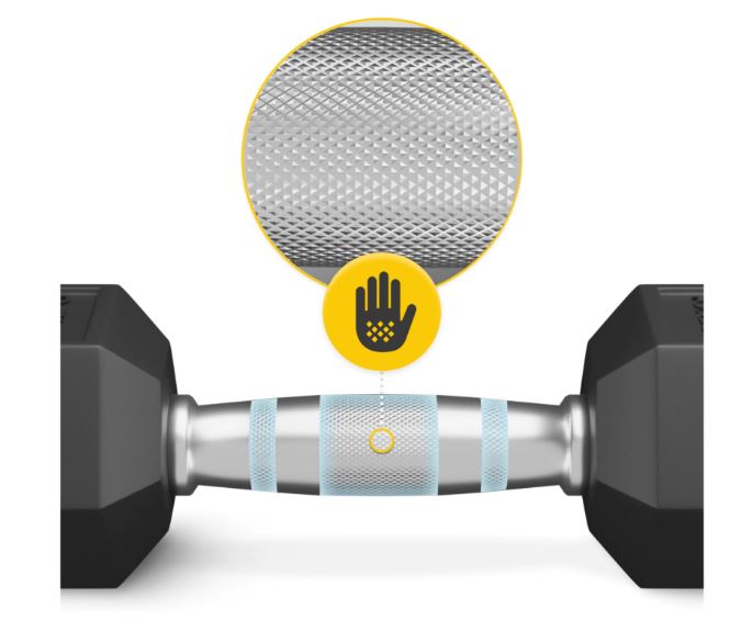 4Fizjo HEX Steel Dumbbell Weight for Fitness Sports Strength Training 2.5kg (1 piece) (4)