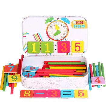 Educational training set for clock knowledge