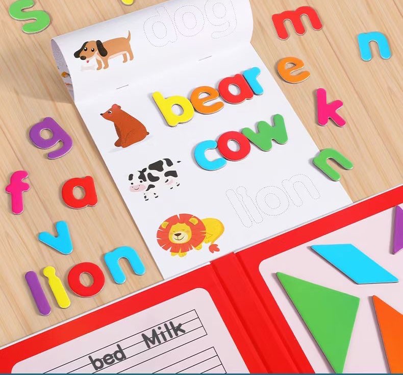 Writing Book with Magnetic Letters and Shapes Jhtoy-339 (0)
