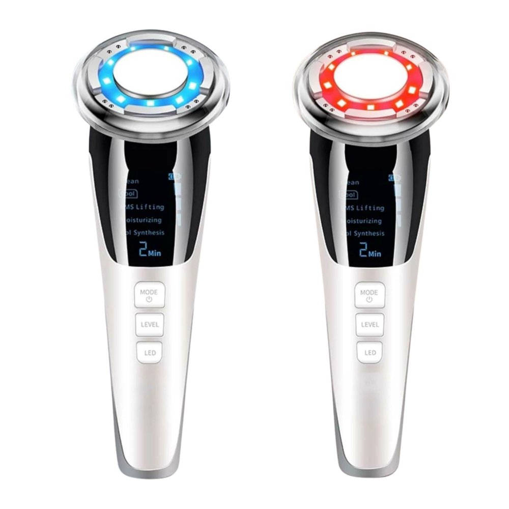 7 in 1 Face Lifting Device with EMS Microcurrent and LED Light Therapy (0)