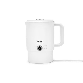 Huslog Travel Kettle 0.8L with Temperature Control, white