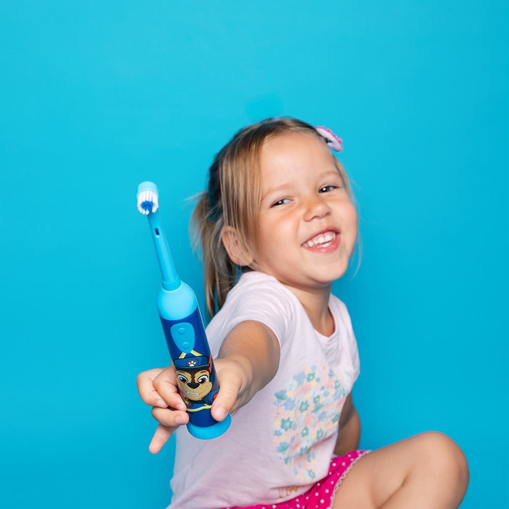Paw Patrol Kids Electric Toothbrush KOSMO Oscillating Brush, Blue (1)