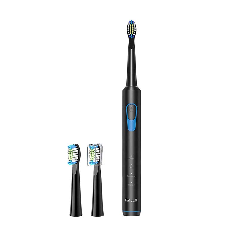 Sonic Toothbrush with Head Set FairyWill FW-E6 (Black) (7)