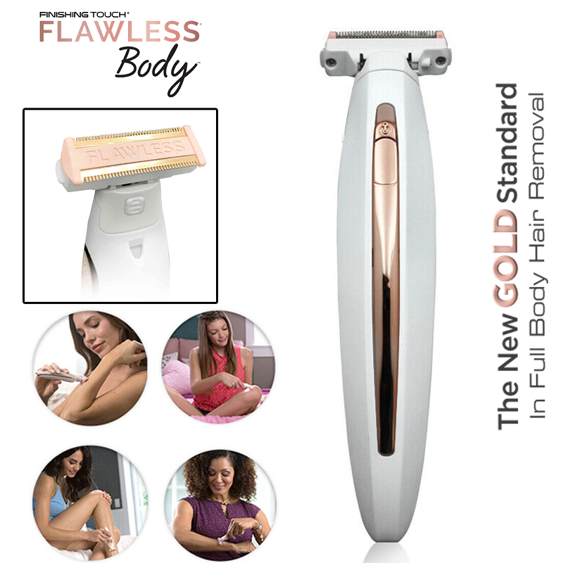 Depilator Rechargeable Female Electric Hair Removal Machine Shaver Flawless Body (4)