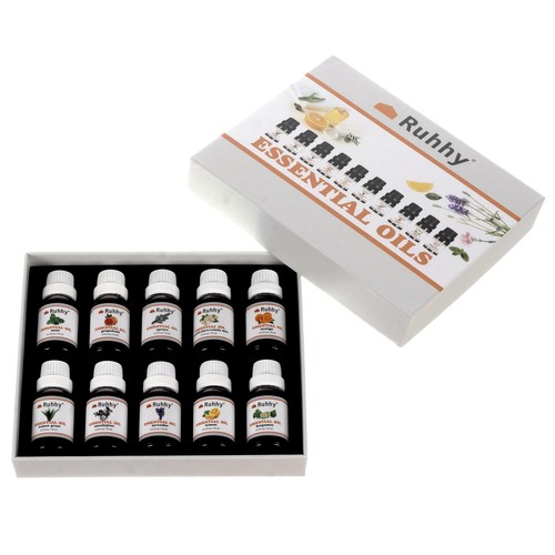 Aromatherapy Essential Oil Set, 10x15ml (3)