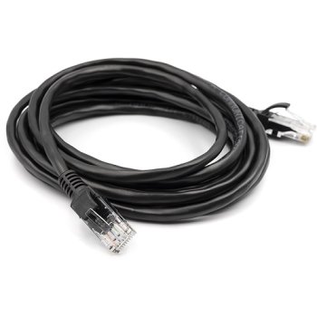 Cat5E UTP Network Patch Cable 3m Black