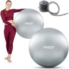 Neo-Sport Silver 75cm Exercise Ball NS-952 | Fitness & Stability