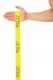 4Fizjo Flex Band Long Flexible Textile Training Loop Strap Tape, Yellow (High resistance, 5/5)
