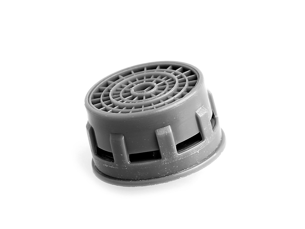 Faucet Aerator, M24, Metal with Chrome Finish, Silver (2)