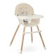 Nukido Lilo 3-in-1 Baby High Chair, Beige