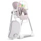 Nukido Belo Multifunctional Baby High Chair with Toy Bar, Heather