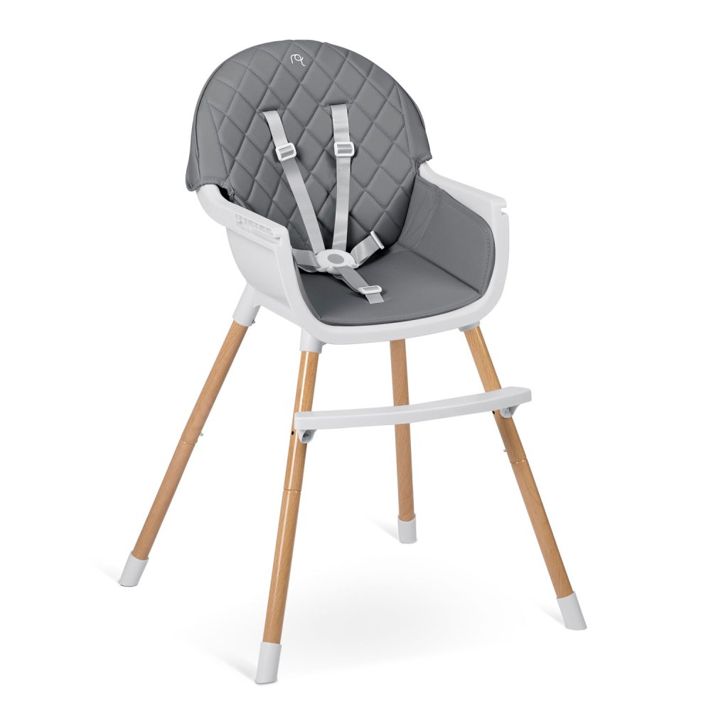 Nukido Lilo Baby High Chair, grey (1)