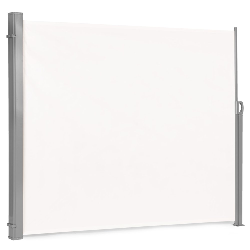 Retractable Side Awning 300x180 cm Garden Privacy Screen for Patio, Beige (1)