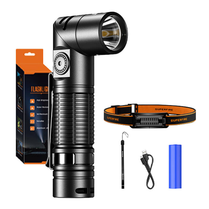 LED Flashlight Superfire G19-S 360lm USB-C (0)
