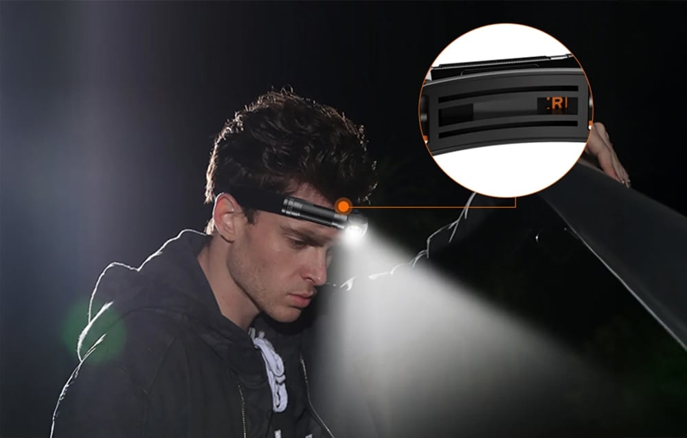 Multifunctional Flashlight Superfire TH04-U 500lm USB-C (3)