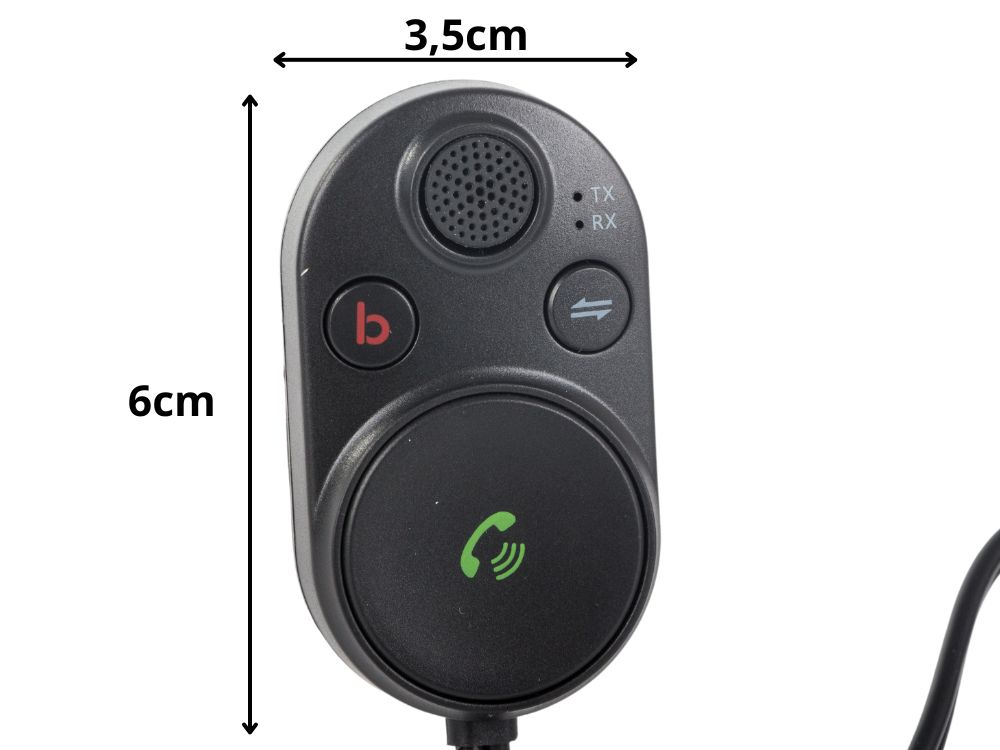 Bluetooth car transmitter adapter USB cable aux bt5.3 bass boost (0)