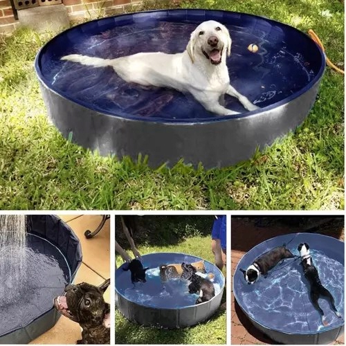 Folding Dog Pool 100x30cm Purlov 20929 (5)