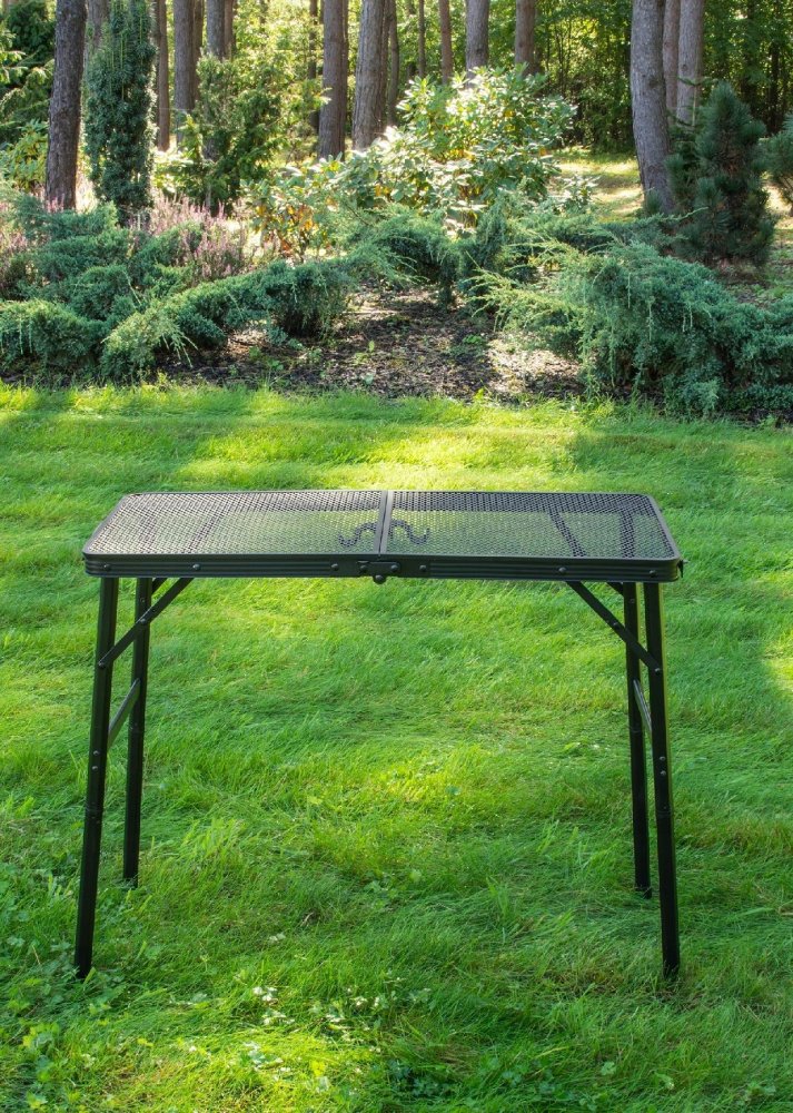 Folding Aluminium Travel Table, Black (2)