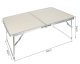 Portable Folding Camping Table Suitcase TRIZAND 23428, beige