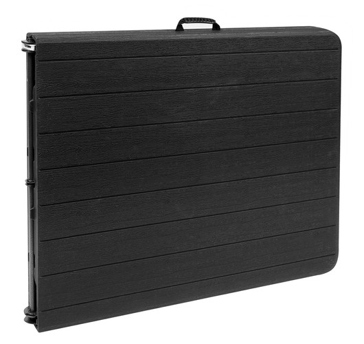 Folding Garden Table 180cm, Black (1)