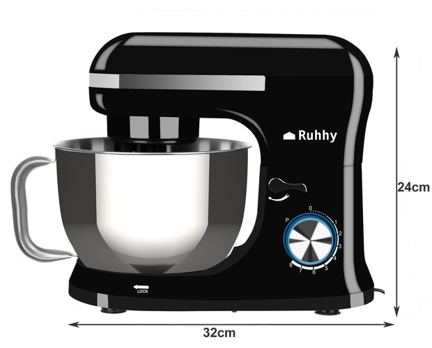 Planetary Food Processor, 4.5 L, 1700 W, Black (0)