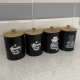 Kitchen Container Set, 4 pcs