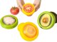 Reusable Fruit and Vegetable Storage Container, 1 pc, Silicone/Plastic