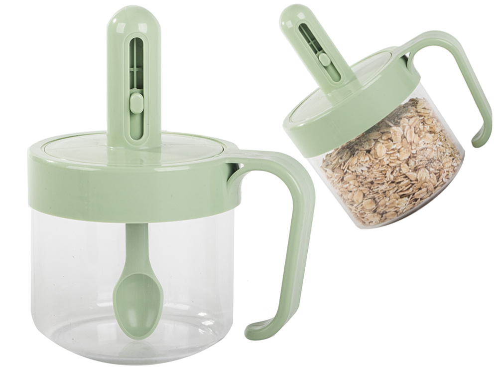 Spice Container with Spoon and Airtight Lid, 200 ml (3)