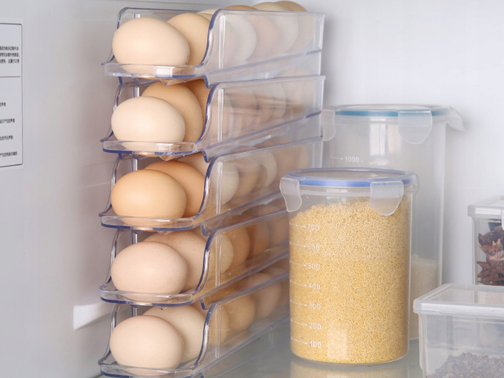 Egg Box Fridge Organizer for 14 Eggs (1)